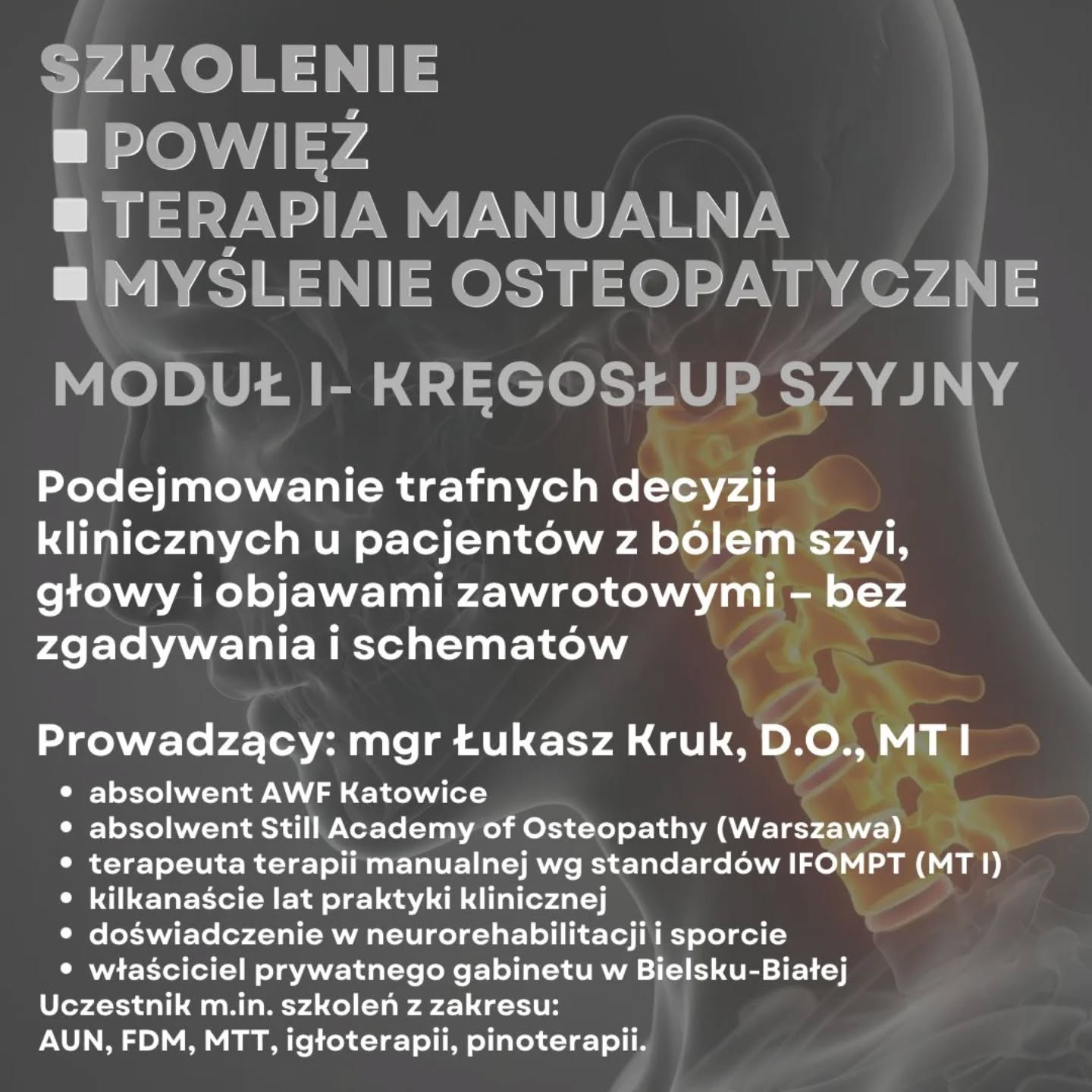 Akademia Świadomego Dotyku Facebook ad: Techniki to za mało.