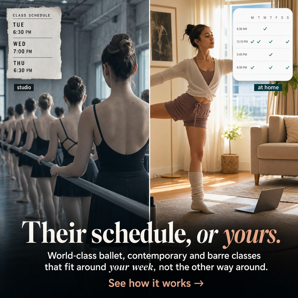 Dance Masterclass Facebook ad