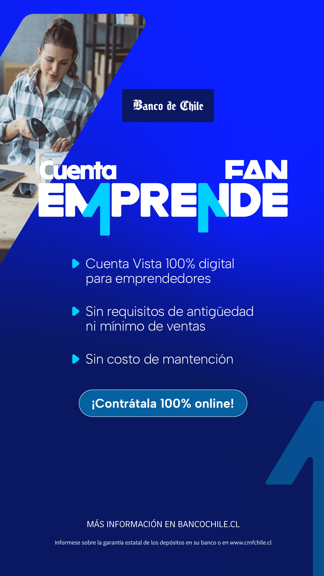Banco de Chile Facebook ad