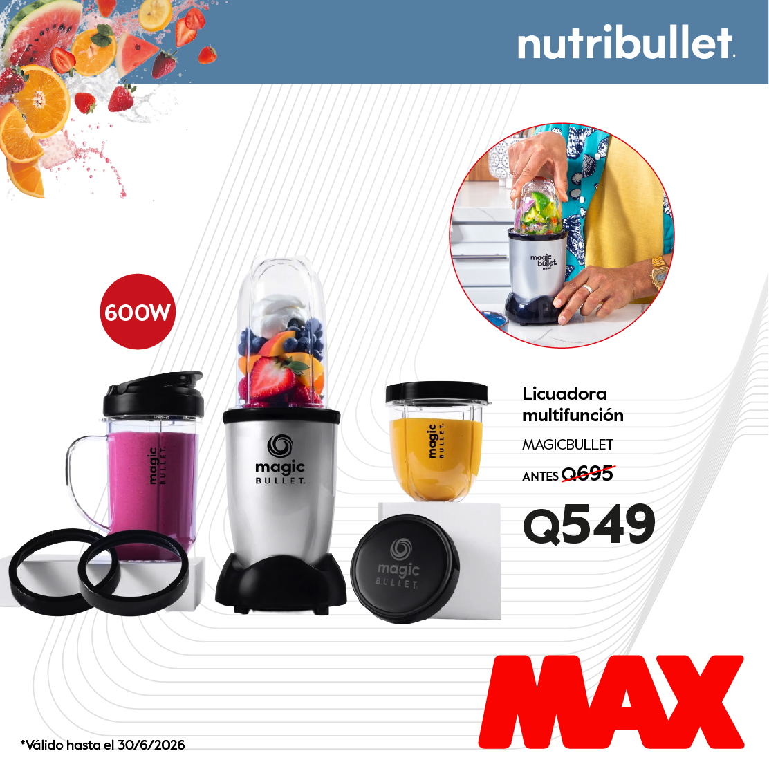 Tiendas MAX Facebook ad