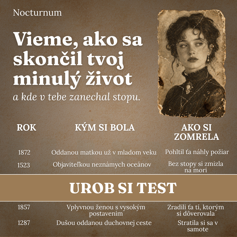 Nocturnum: Awaken the Witch Within Facebook ad: Vaša duša je staršia než tento život.