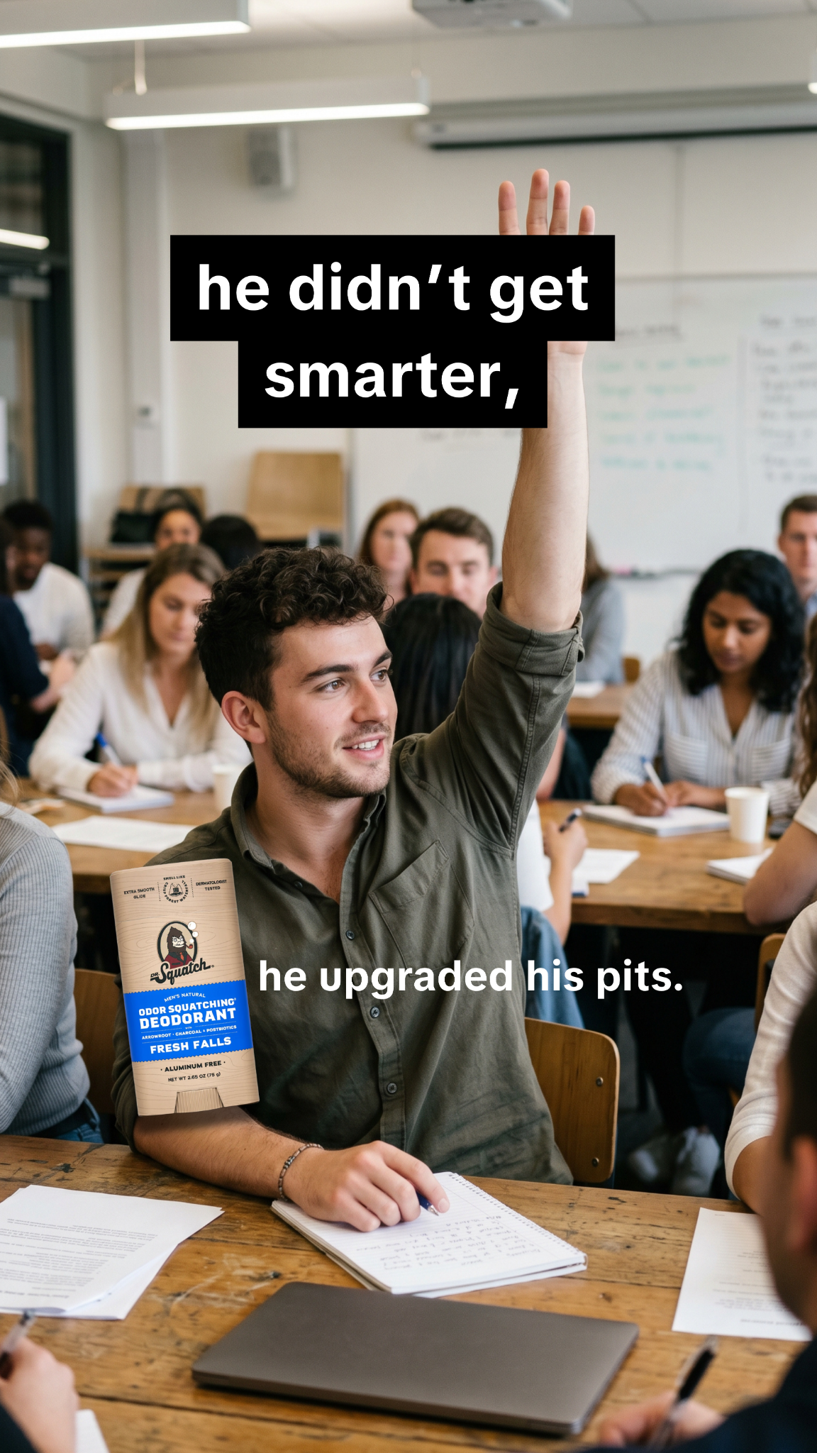 Dr. Squatch Facebook ad
