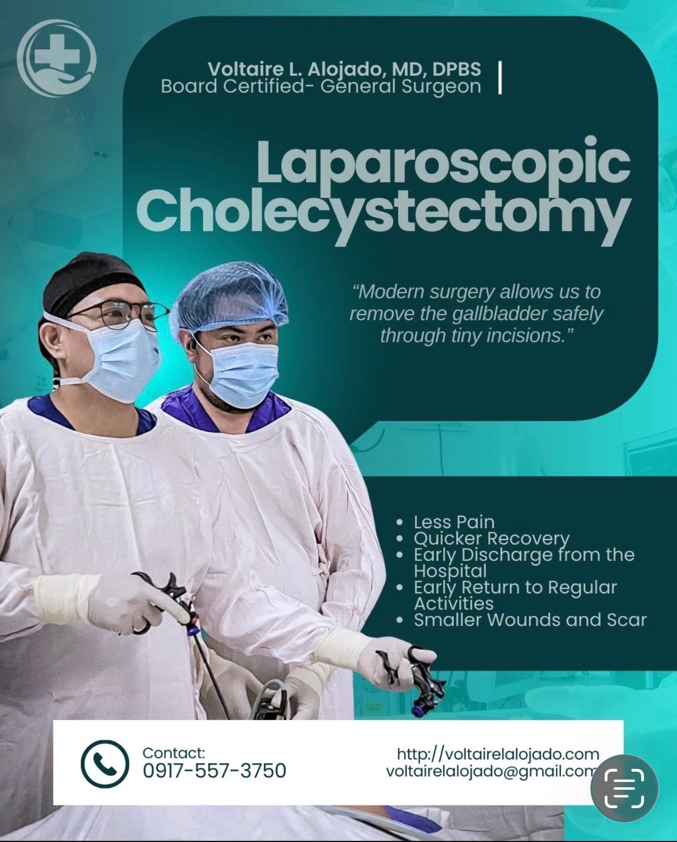 Voltaire L. Alojado, MD, DPBS- General Surgeon Facebook ad: Dr. VOLTAIRE ALOJADO, Mandaue City, Sibulan, Dumaguete…
