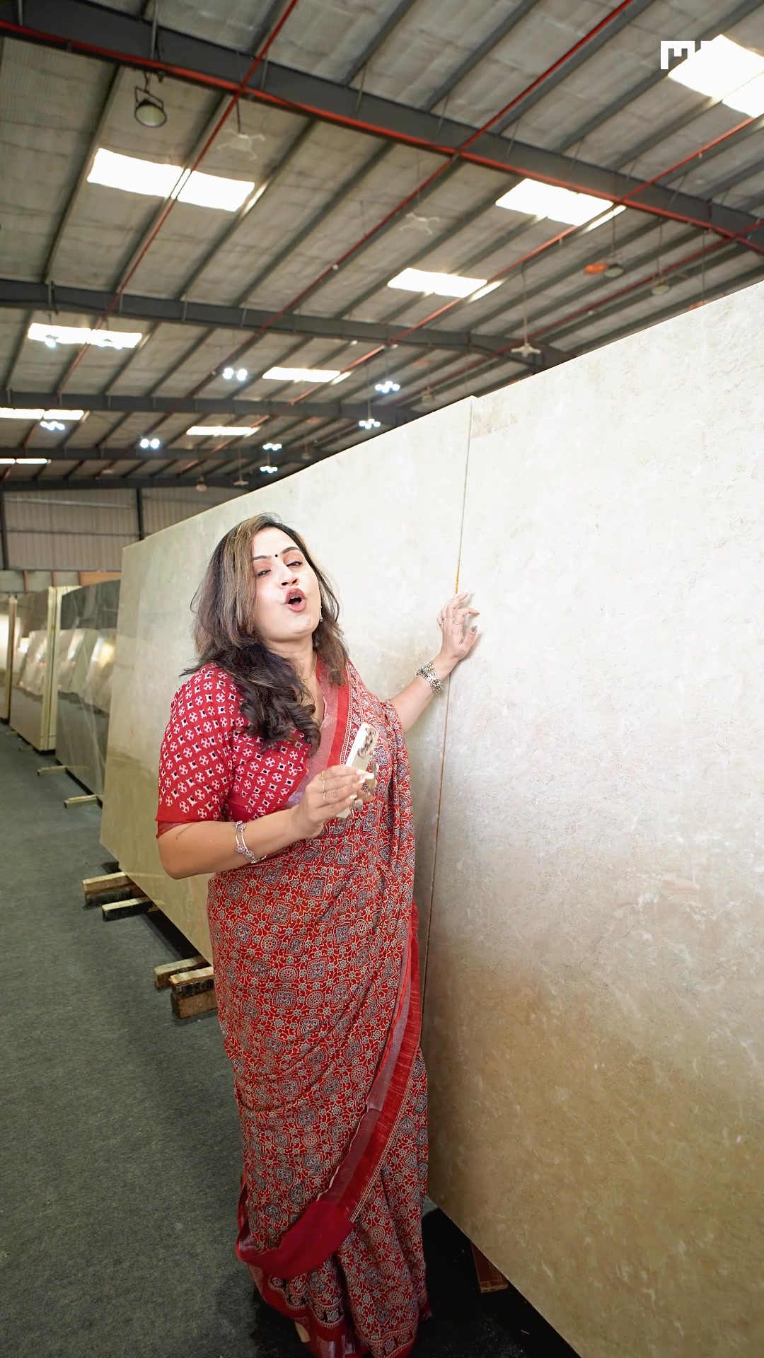 MG Group Facebook ad: Experience the elegance of Imported Beige Shade Marbles…