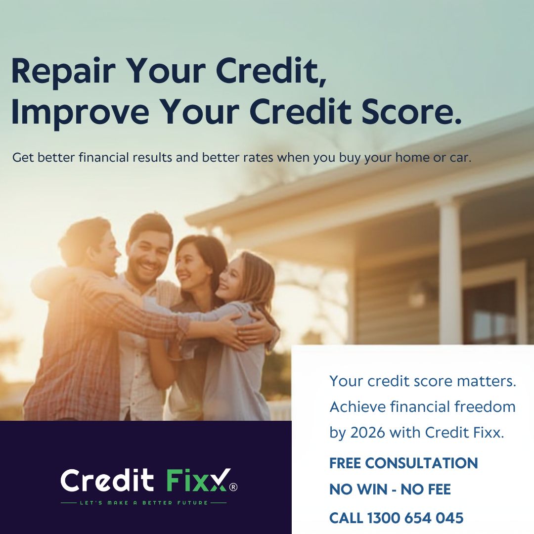 Credit Fixx Facebook ad: Struggling with your credit score?