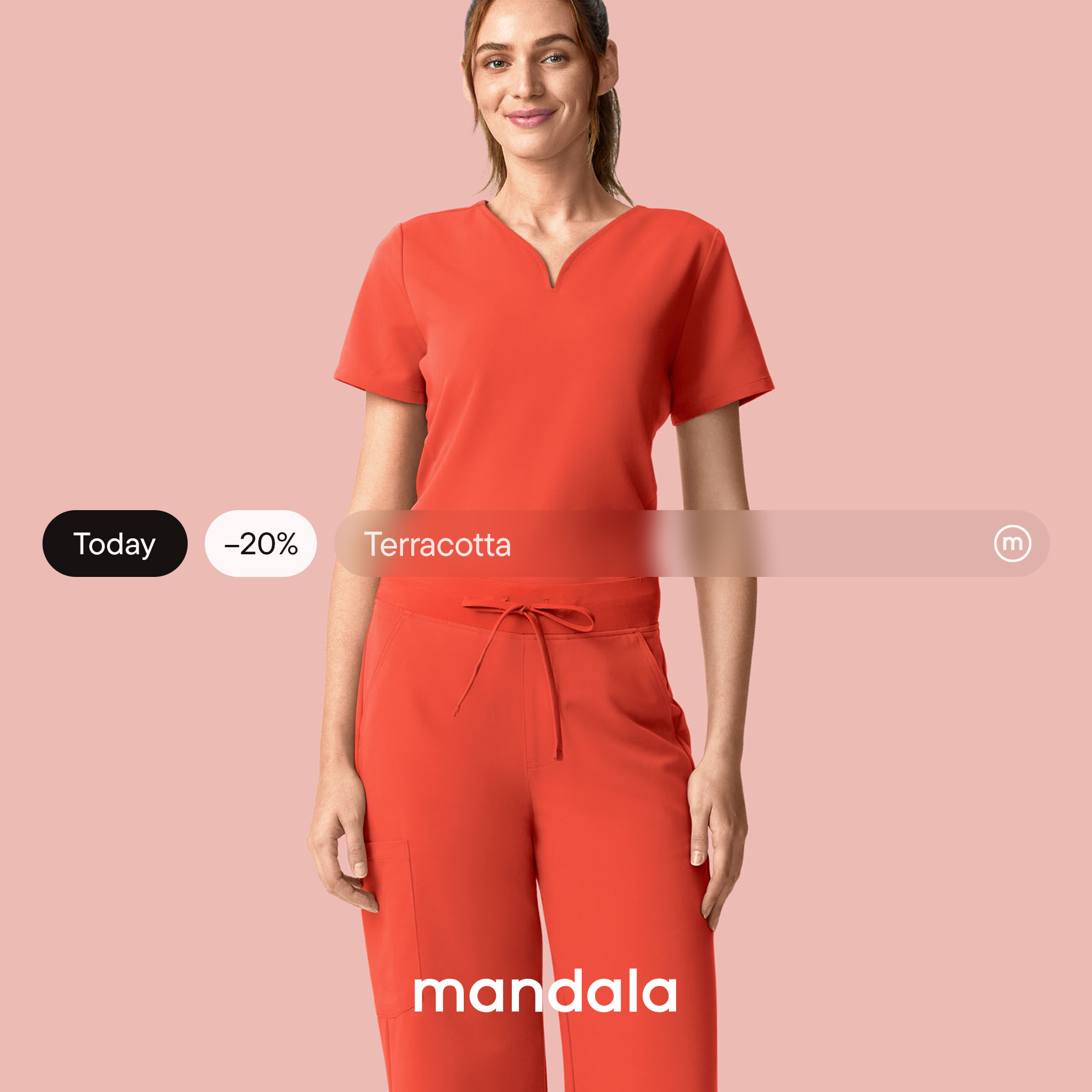 Mandala Scrubs Facebook ad