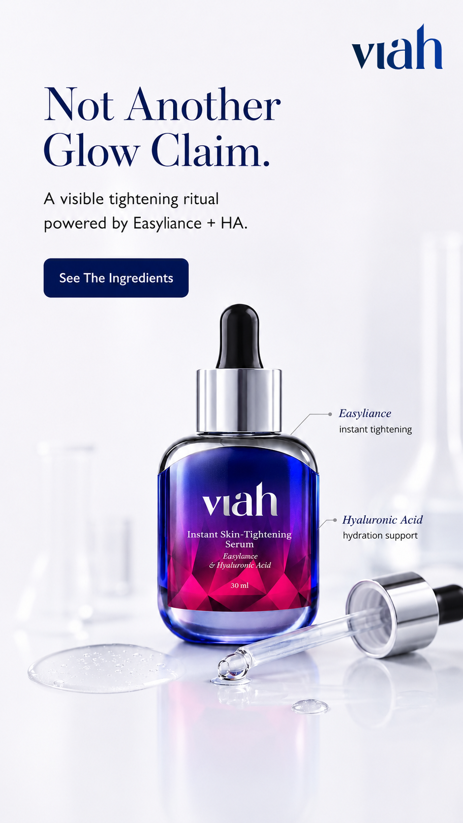Viah Beauty Facebook ad from Jun 9, 2026