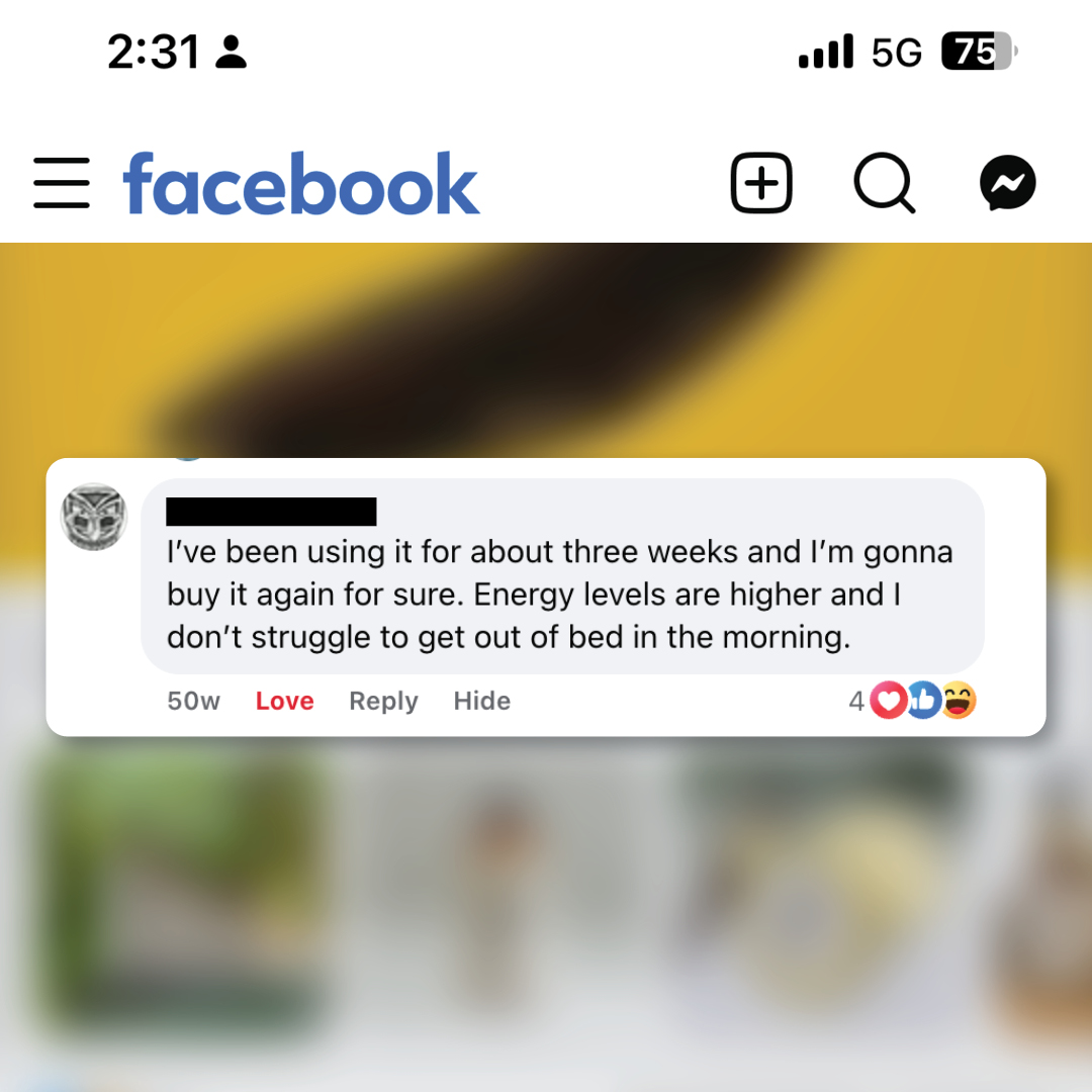 Bio Gold NZ Facebook ad