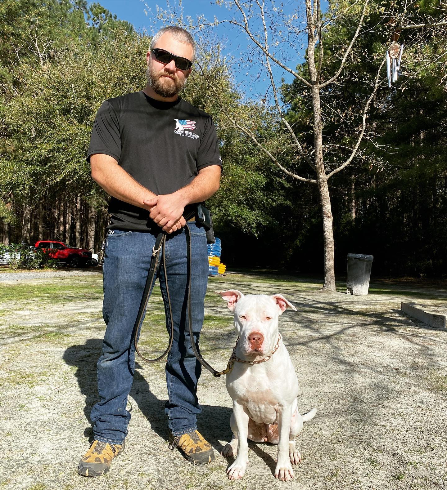 caninerevolutiondogtraining Facebook ad: Follow our page for dog training tips and…