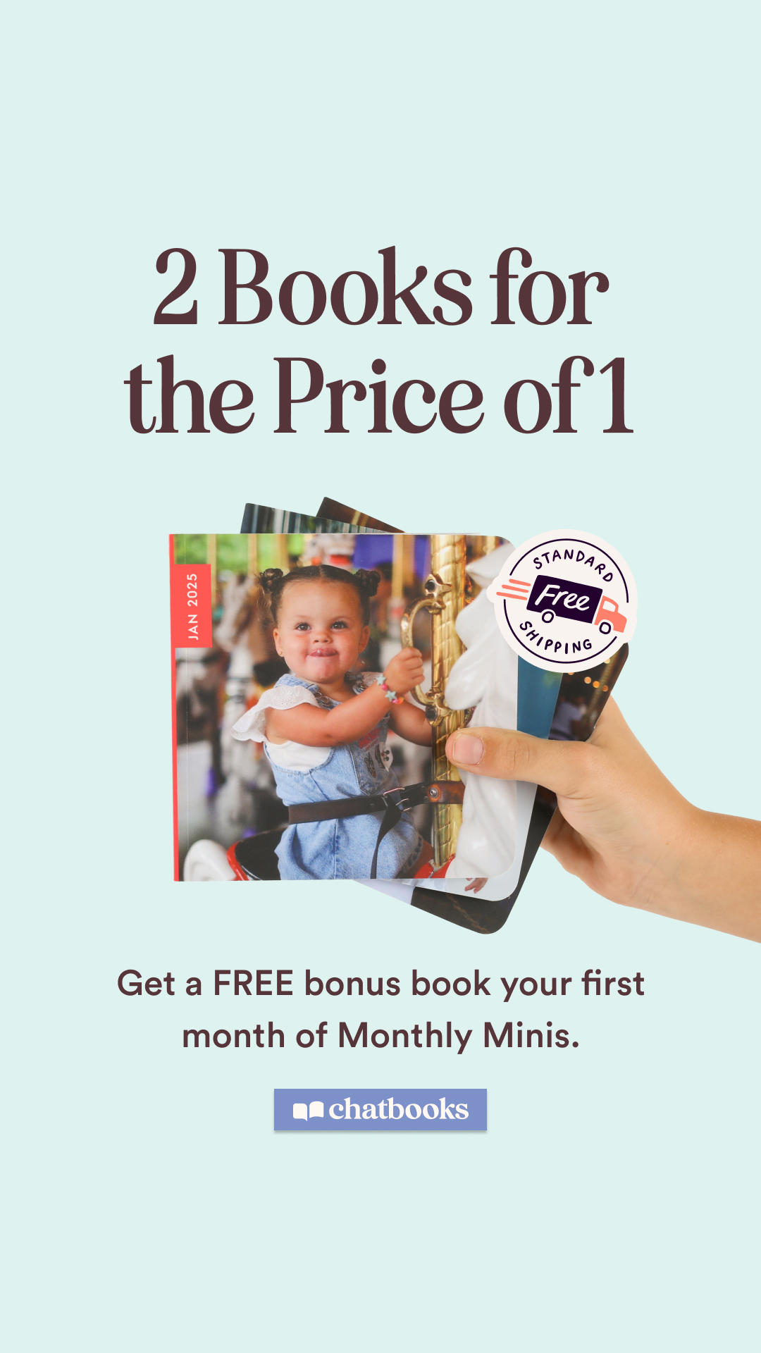 Chatbooks Facebook ad from Feb 11, 2026