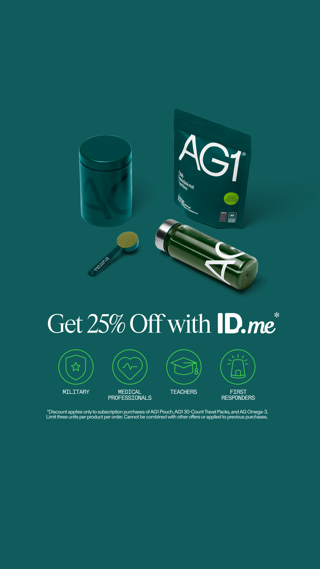 AG1 by Athletic Greens Facebook ad