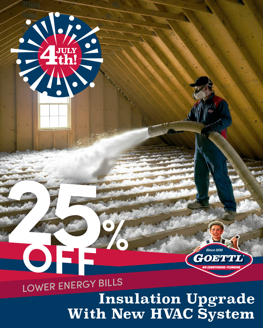 Goettl Air Conditioning & Plumbing Facebook ad