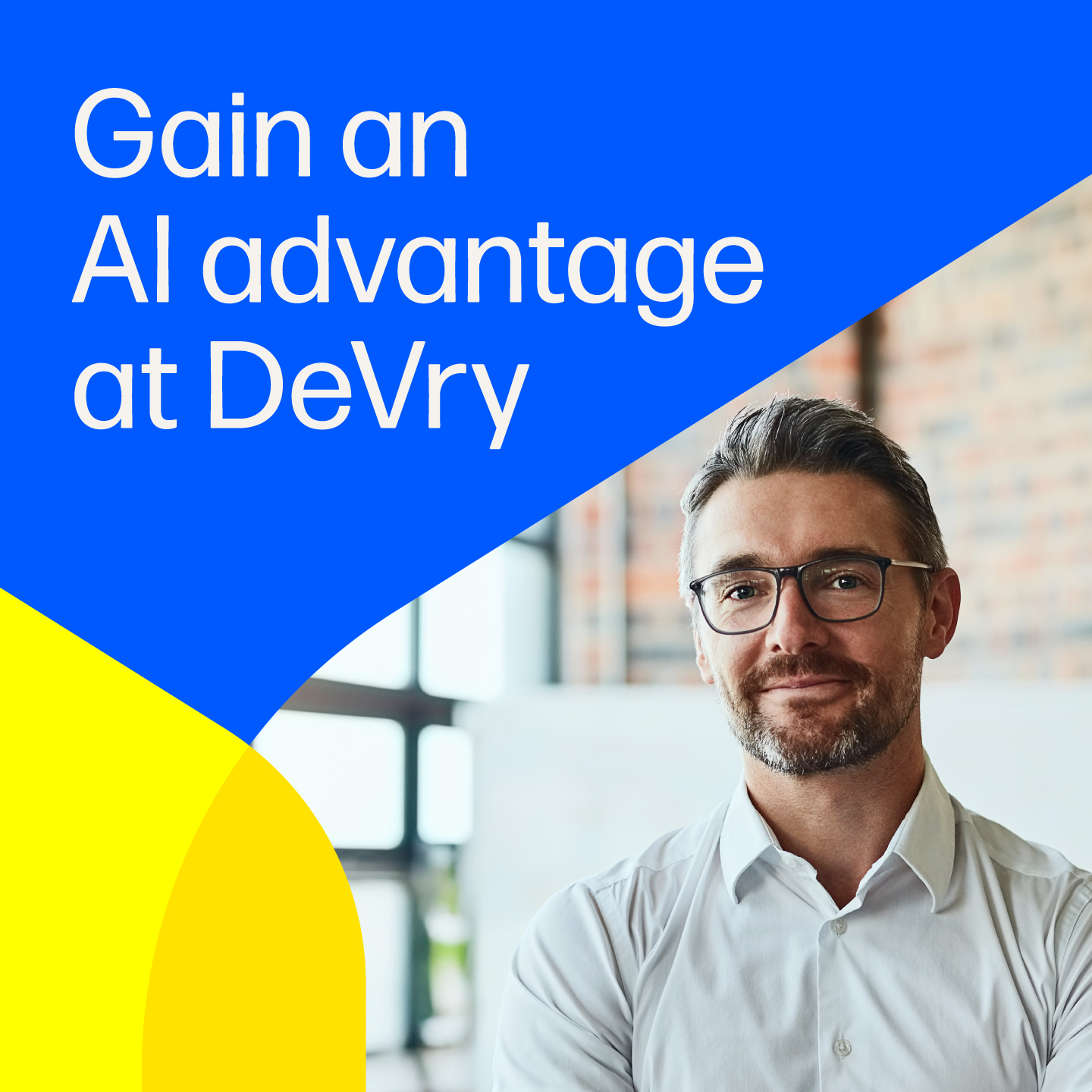 DeVry University Facebook ad
