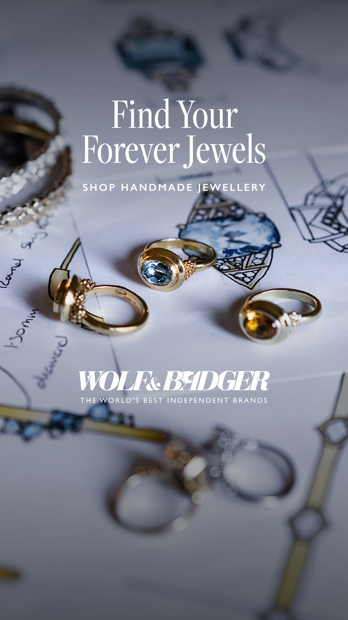 Wolf & Badger Facebook ad