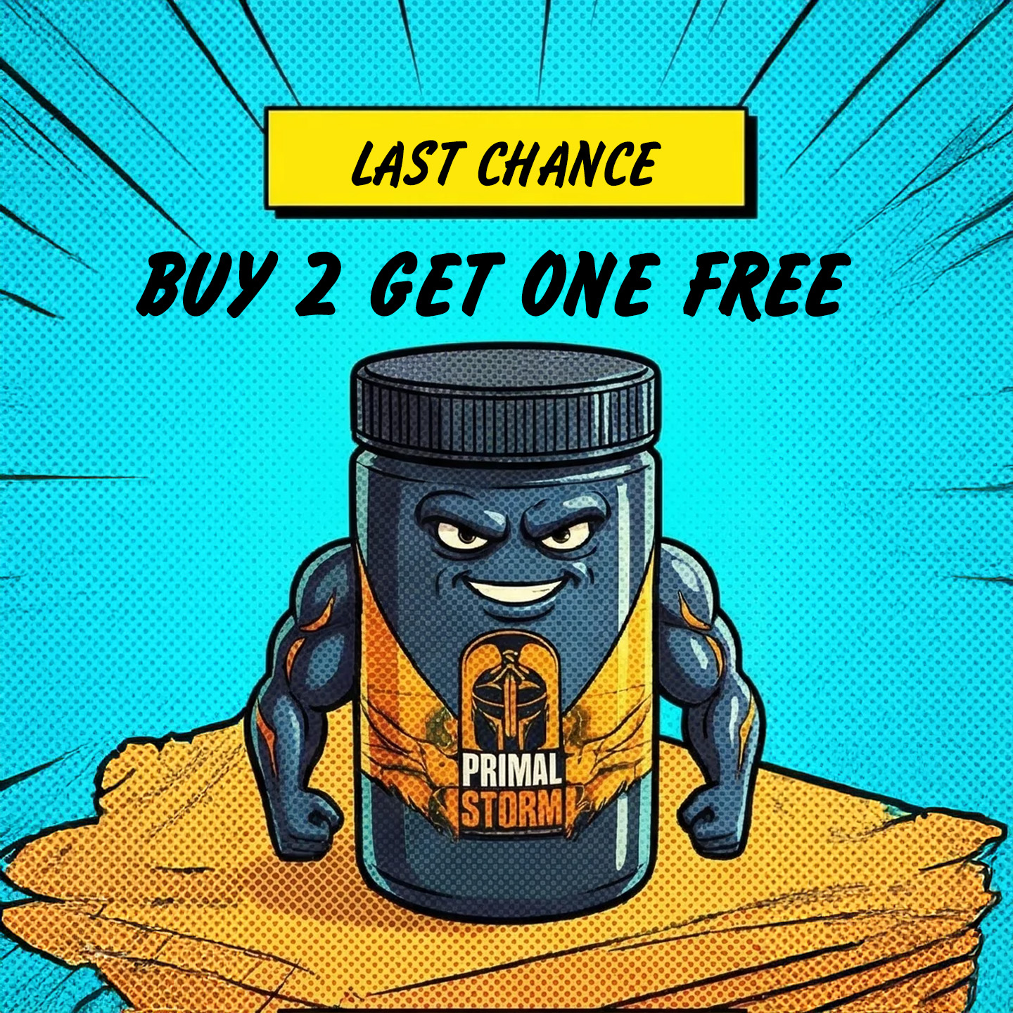 Primal-Storm Facebook ad