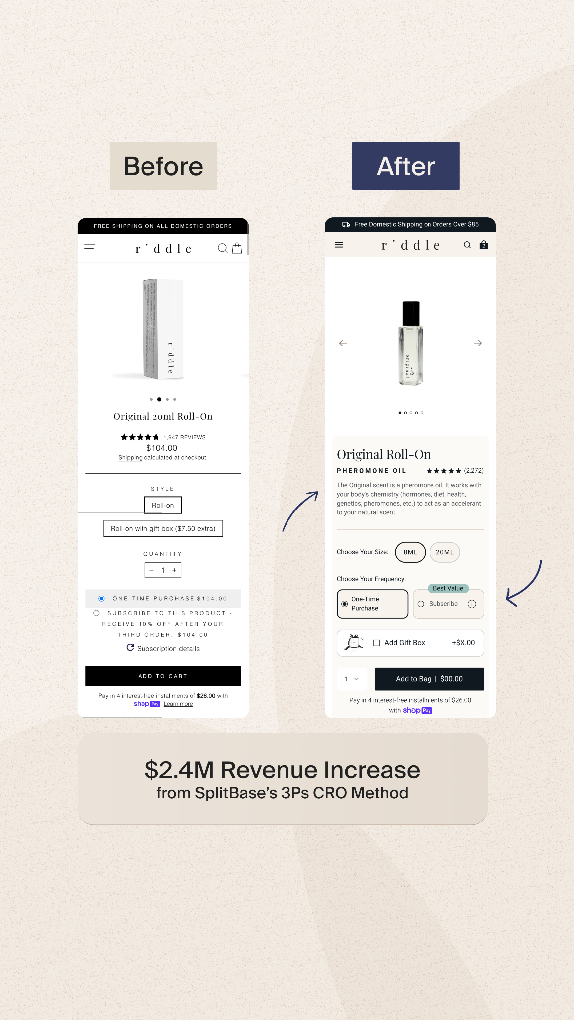 SplitBase Facebook ad: How Riddle Oil Added Six-Figures in Monthly Revenue…