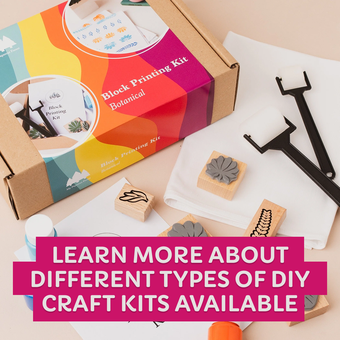 Discovery Info Facebook ad: Learn more about different types of DIY craft kits available