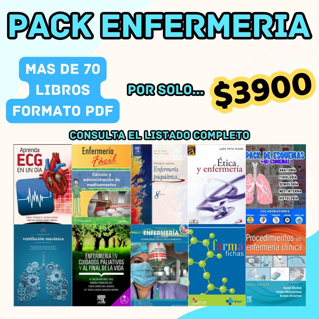 Frami - Cursos Digitales Facebook ad: PROMO - SUPER PACK ENFERMERIA MAS DE 70…