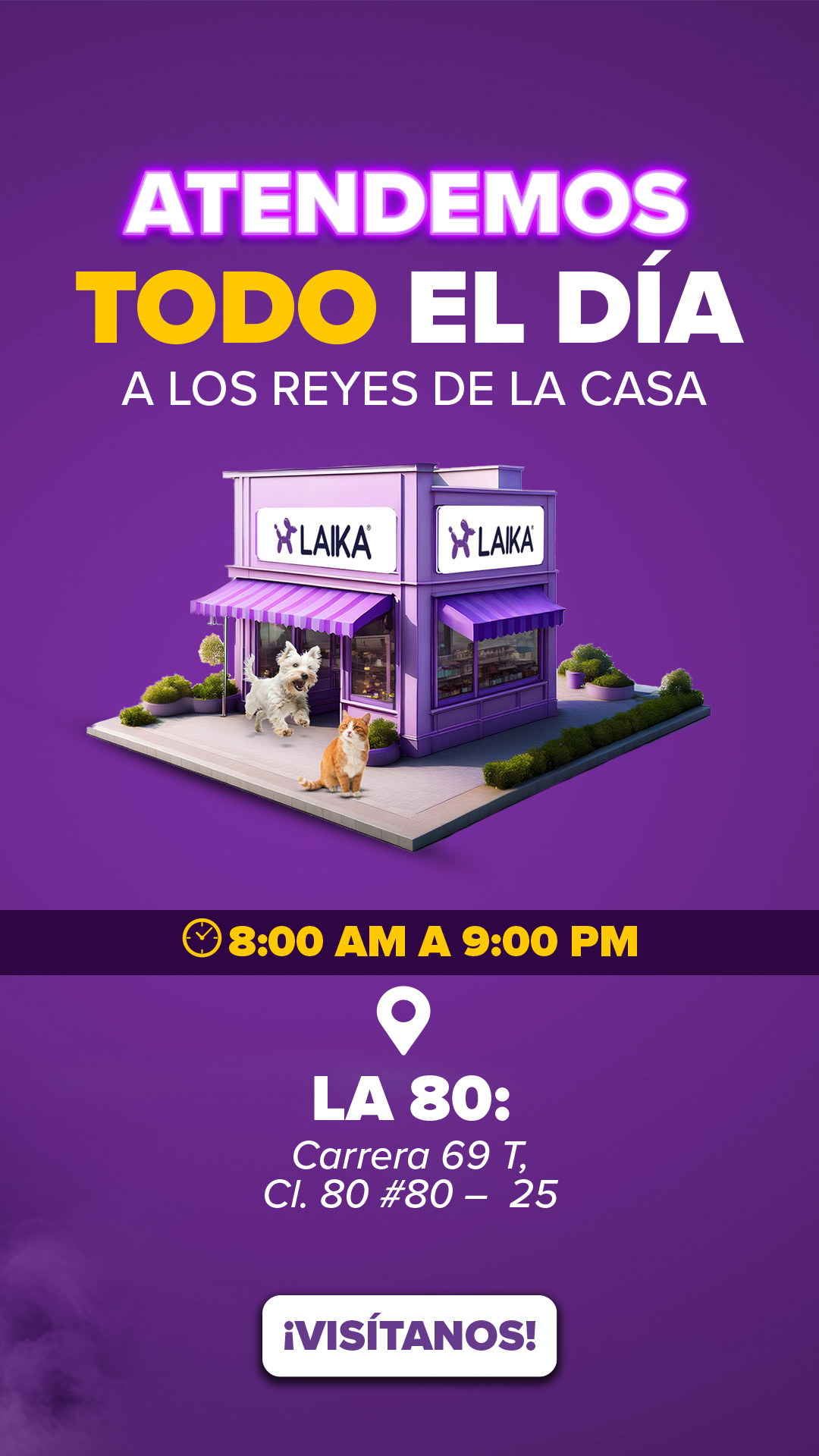 Laika Mascotas Facebook ad