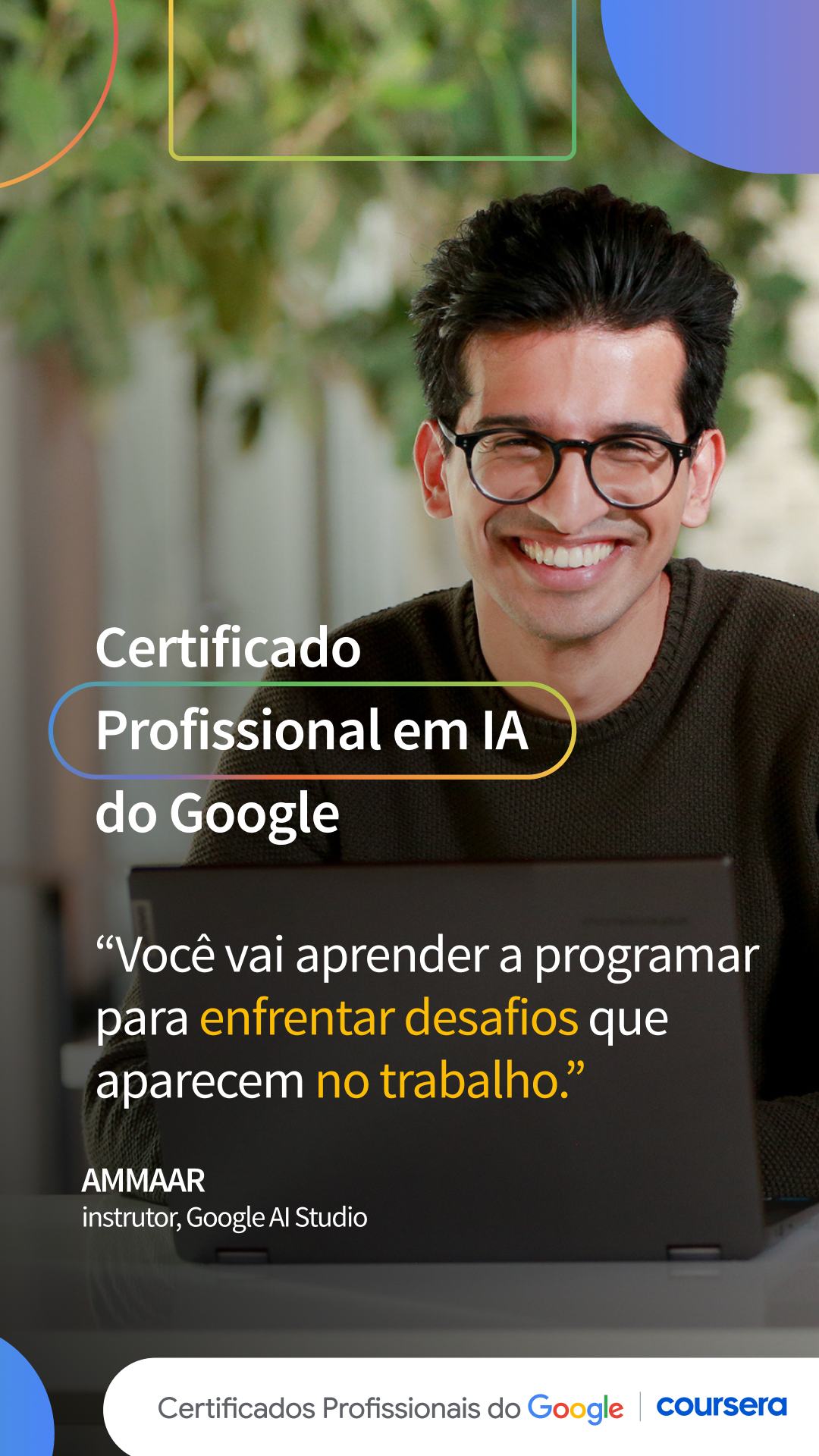 Coursera Facebook ad