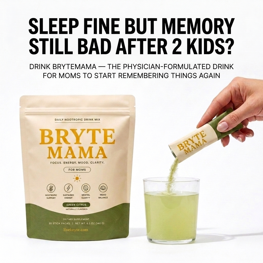 BRYTE Facebook ad: Click Here To Feel Clear Again