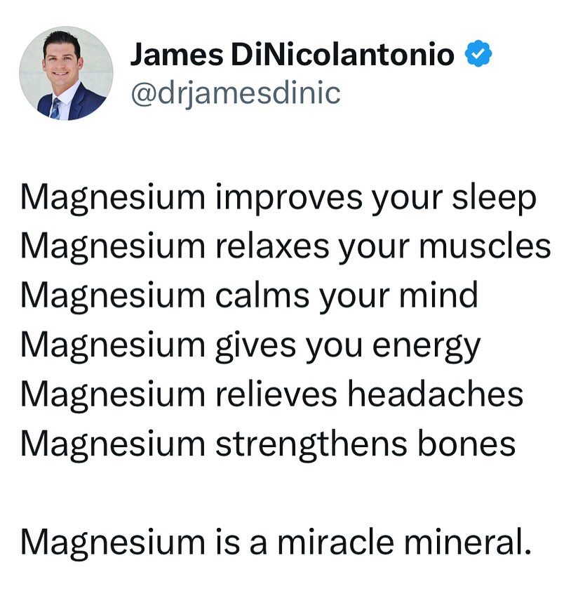 Dr. James DiNicolantonio Facebook ad