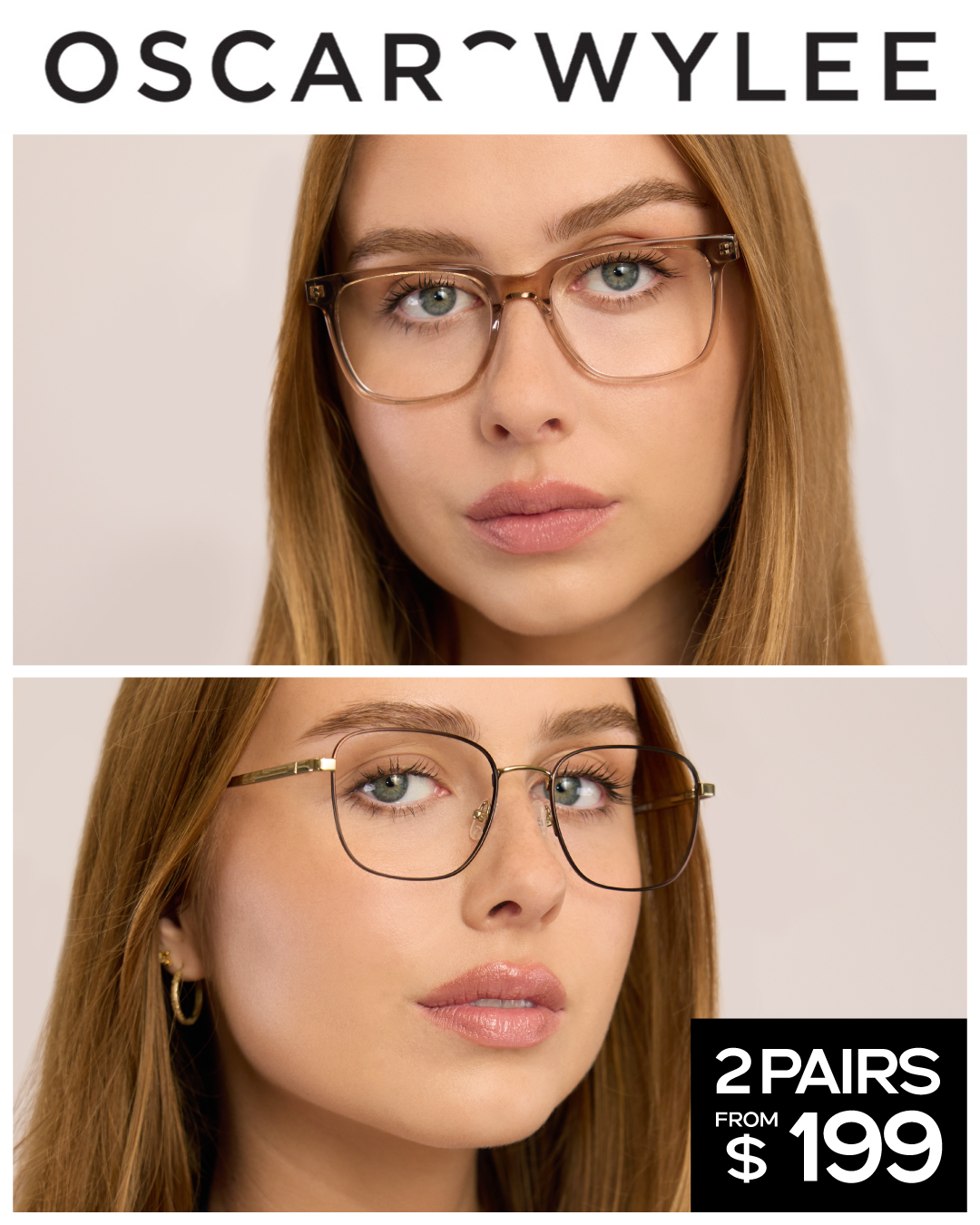 Oscar Wylee Eyewear Facebook ad