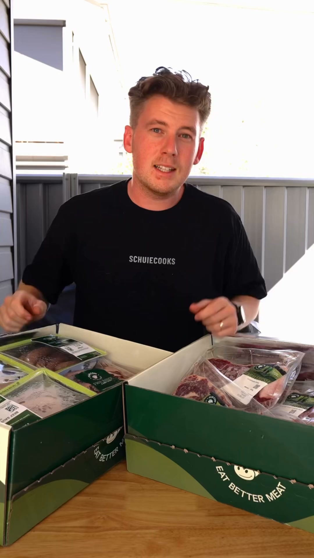 Our Cow Facebook ad: $375 of quality Aussie meat