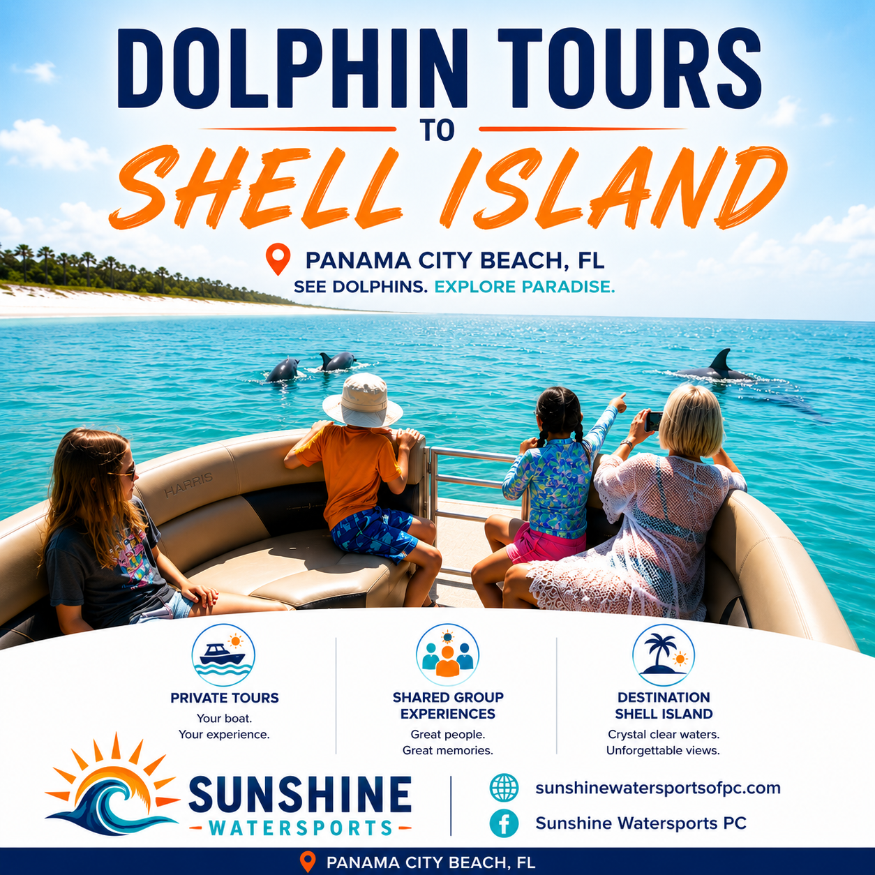 Sunshine Water Sports PC Facebook ad