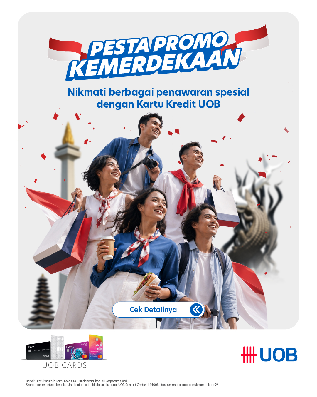 TMRW Indonesia Facebook ad: Sambut HUT RI Ke-81 dengan berbagai penawaran spesial…
