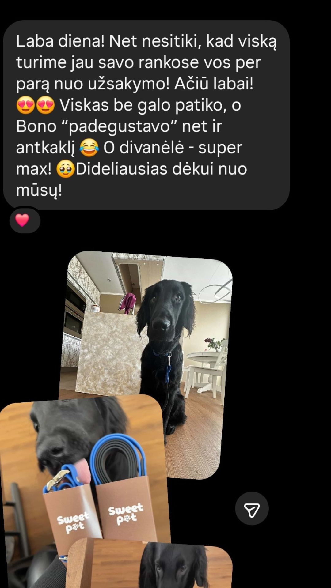 Sweet Pet Facebook ad