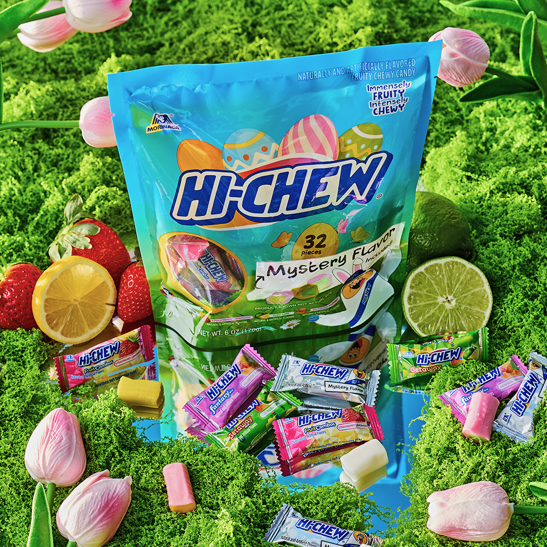 HI-CHEW Facebook ad from Mar 2, 2026