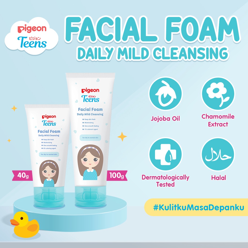 Pigeon Teens Facebook ad: Skincare Remaja! Diskon 70% hanya di Pigeon Teens…