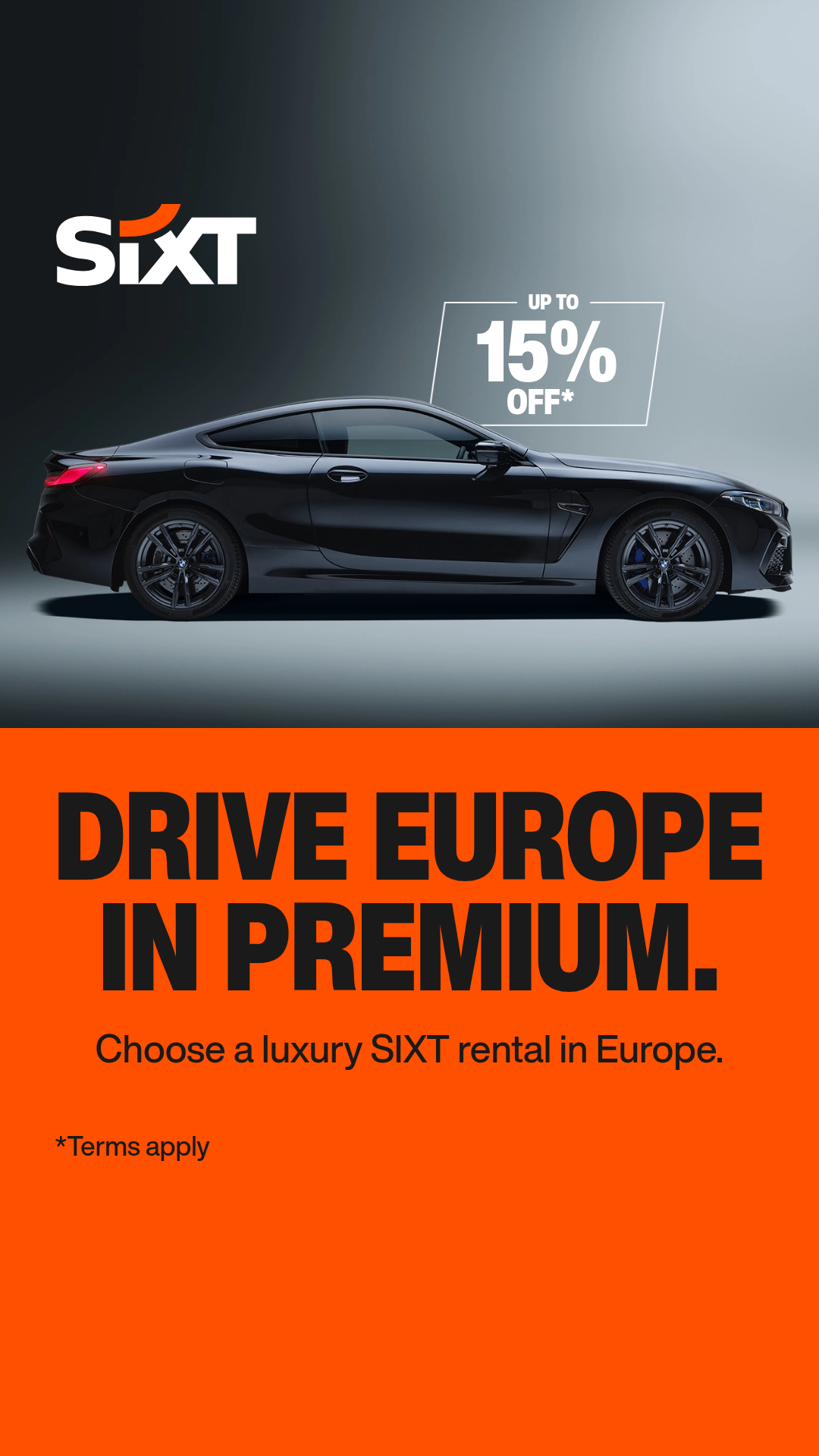 Sixt Facebook ad