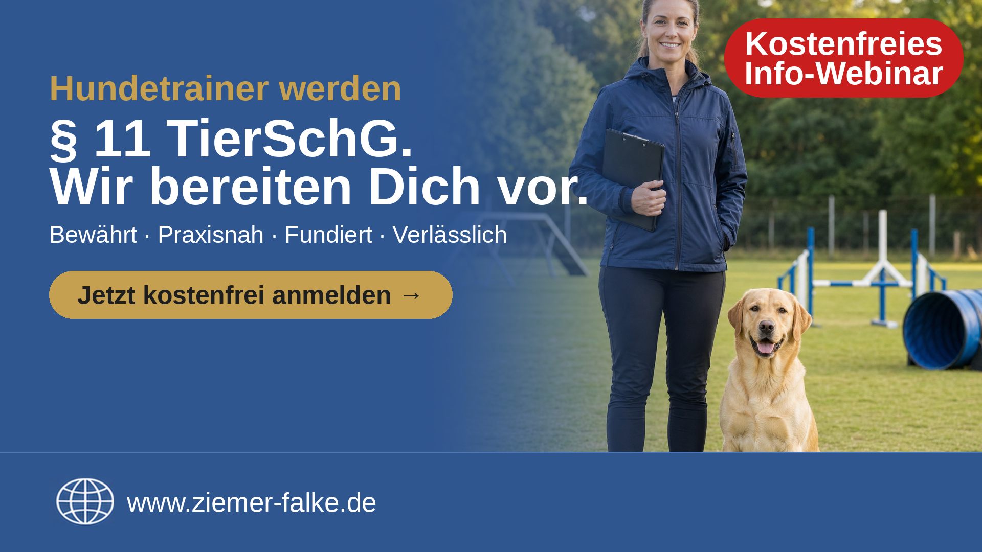 Ziemer & Falke - Schulungszentrum für Hundetrainer Facebook ad