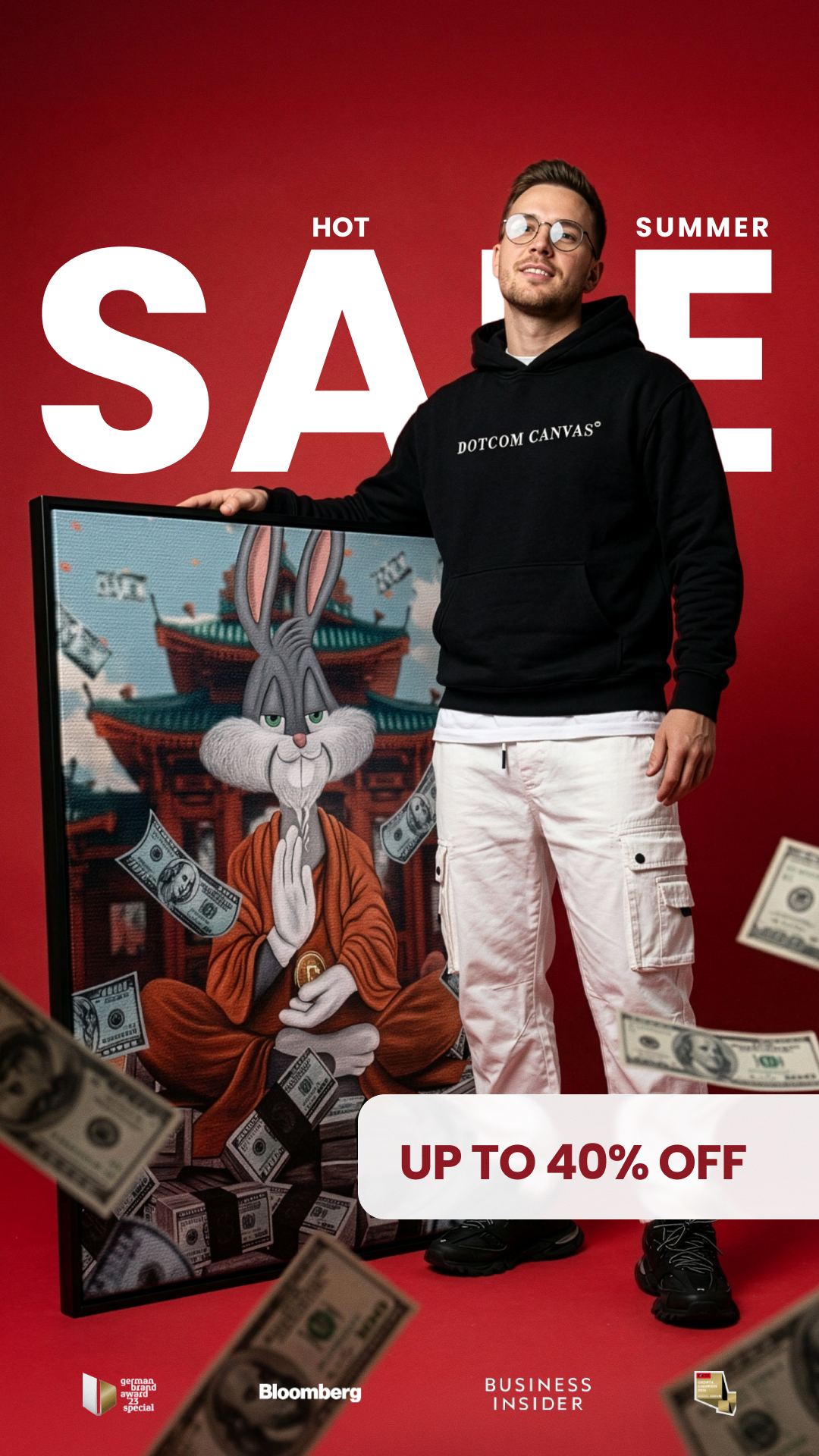 Dotcomcanvas Facebook ad