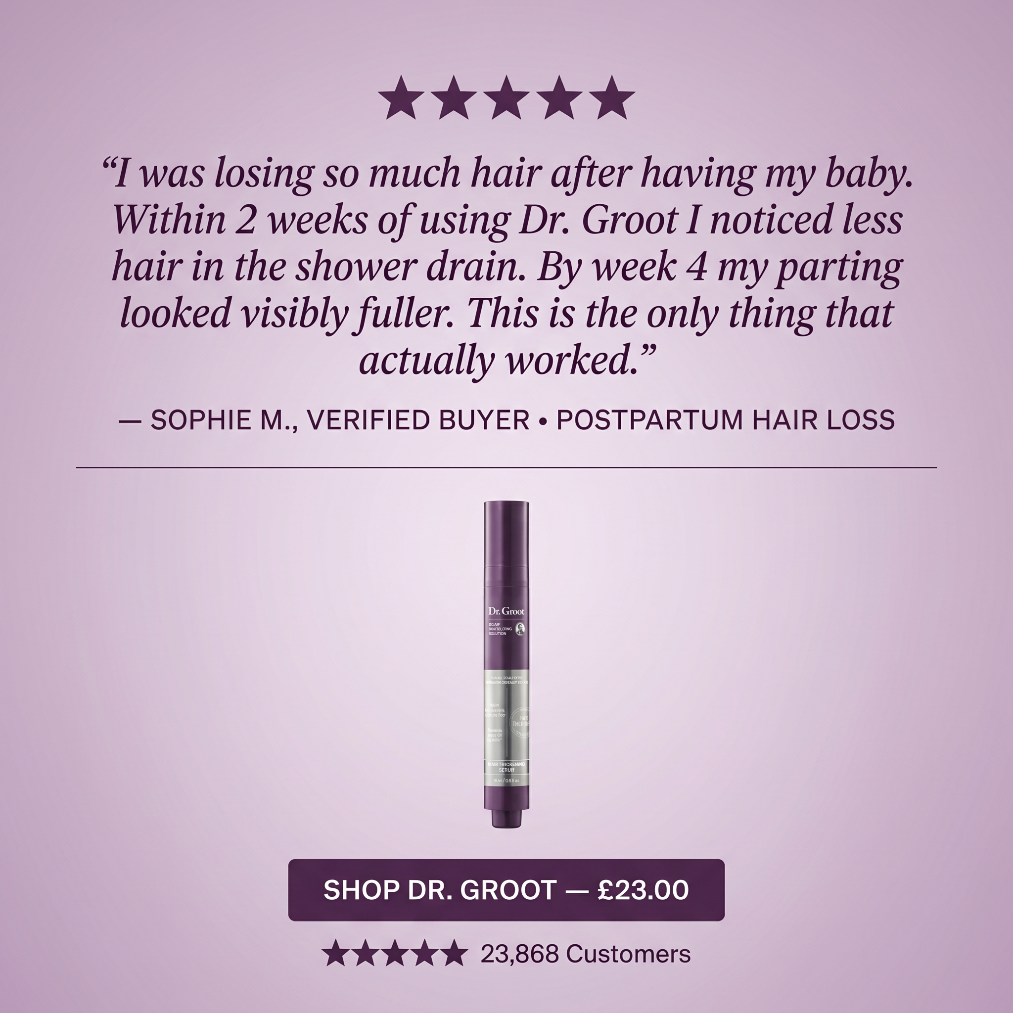 Hair Solutions Facebook ad