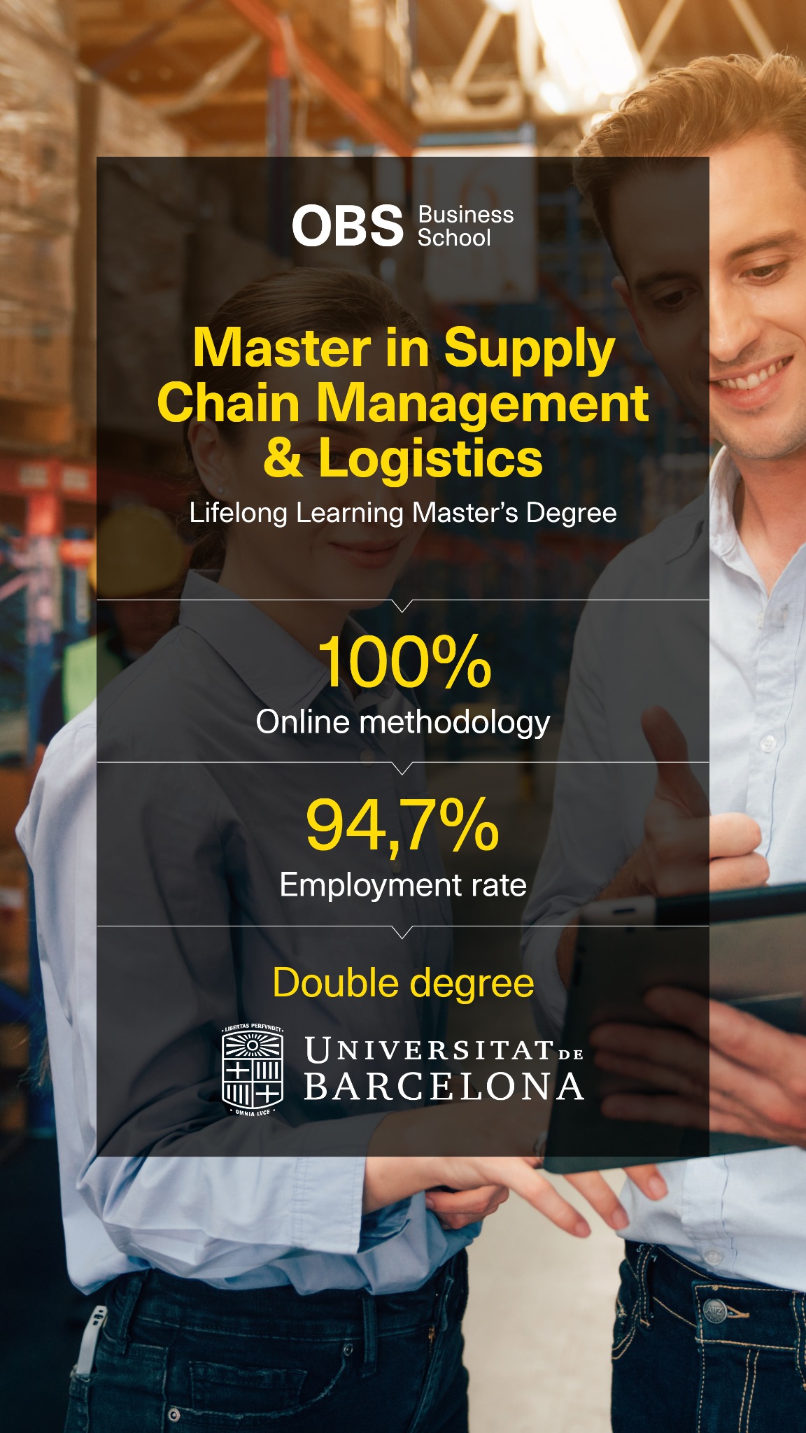 OBS Business School Facebook ad