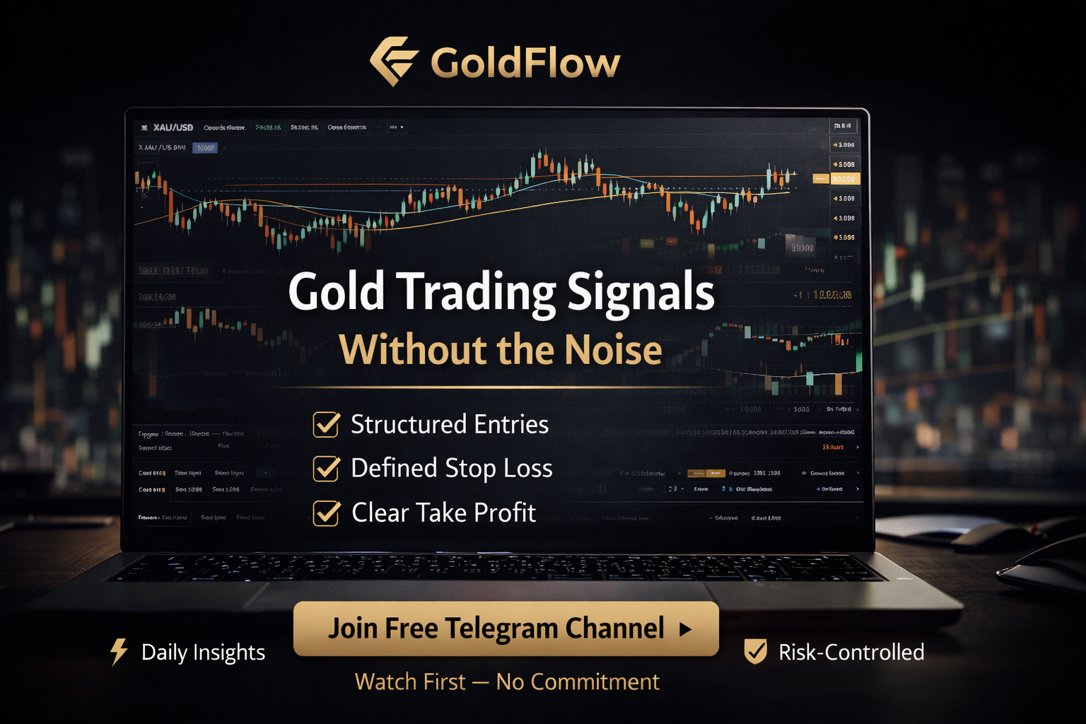 GoldFlow Facebook ad