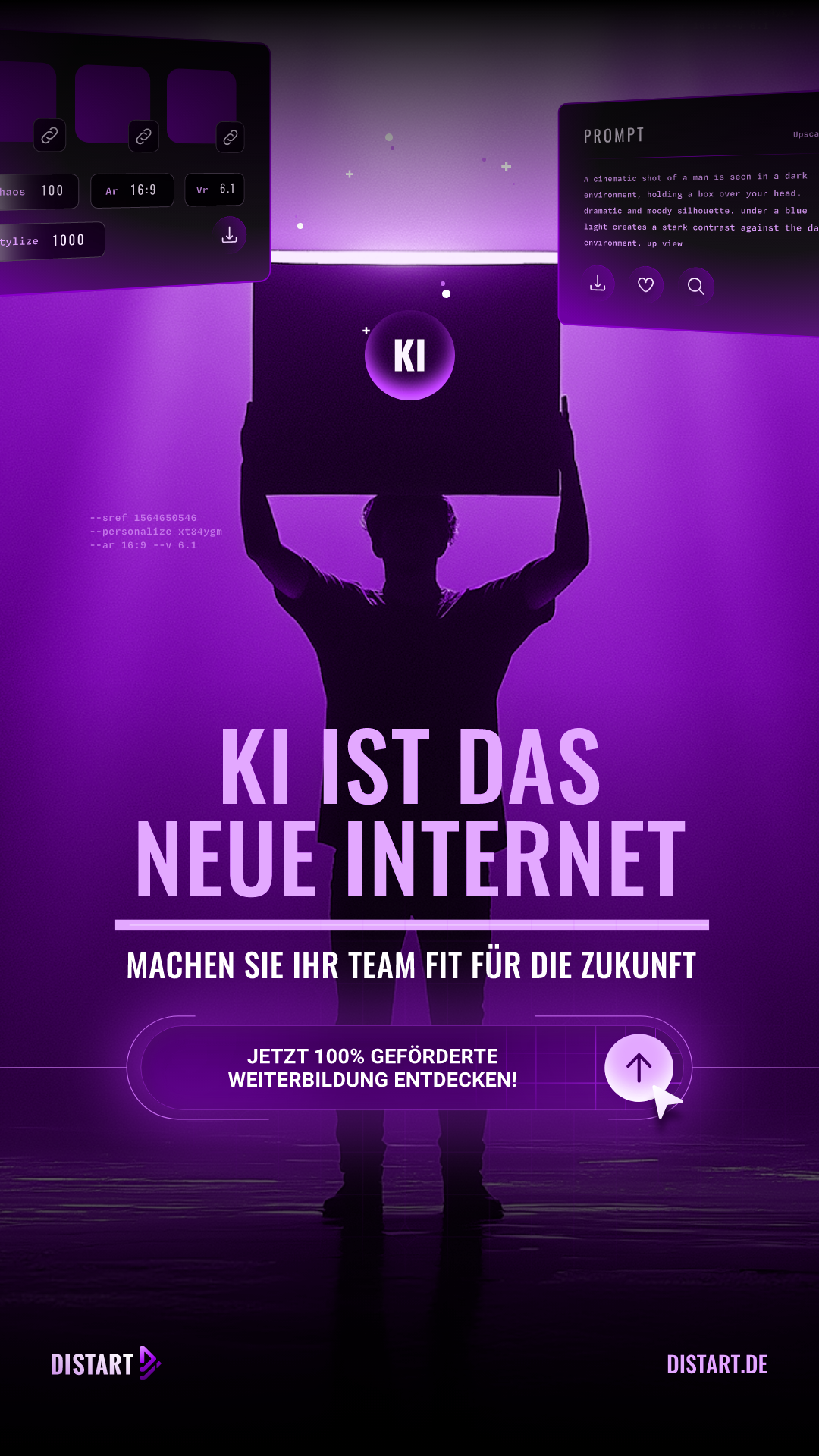 Distart Facebook ad