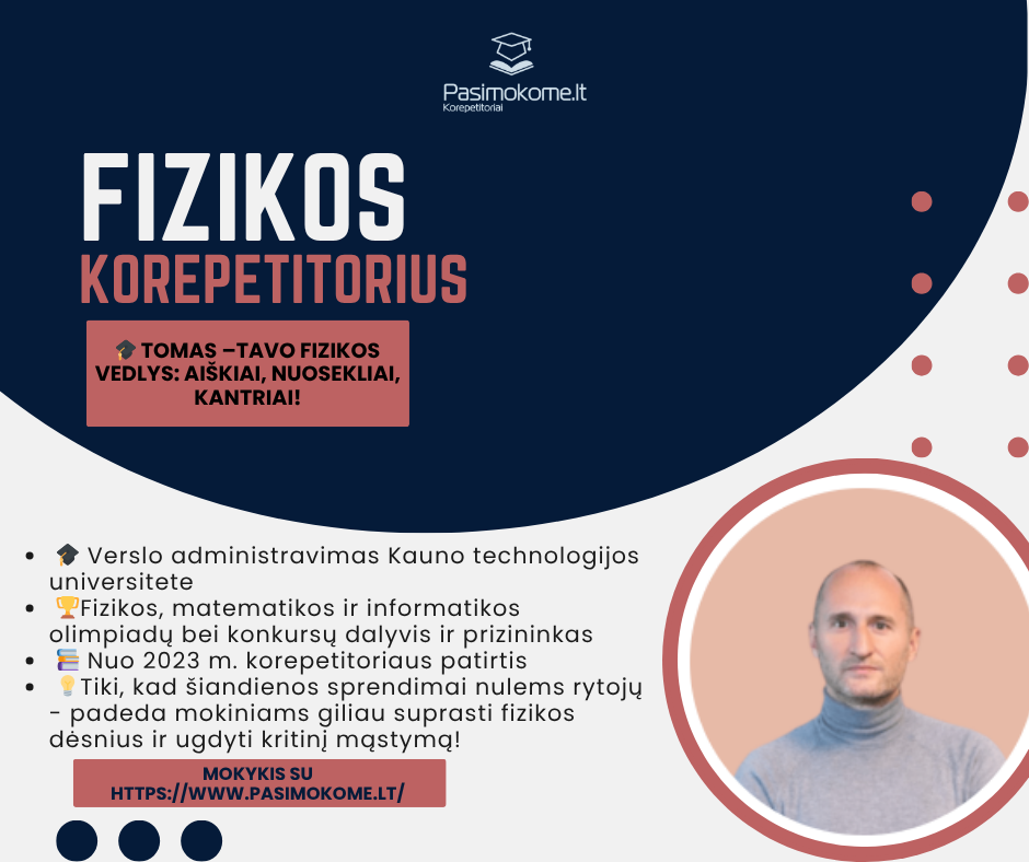 Pasimokome.lt korepetitoriai Facebook ad