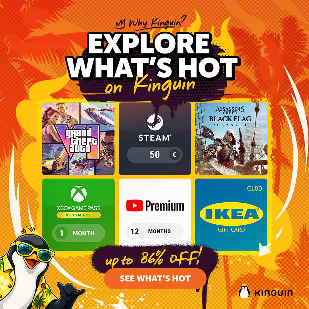 Kinguin Facebook ad
