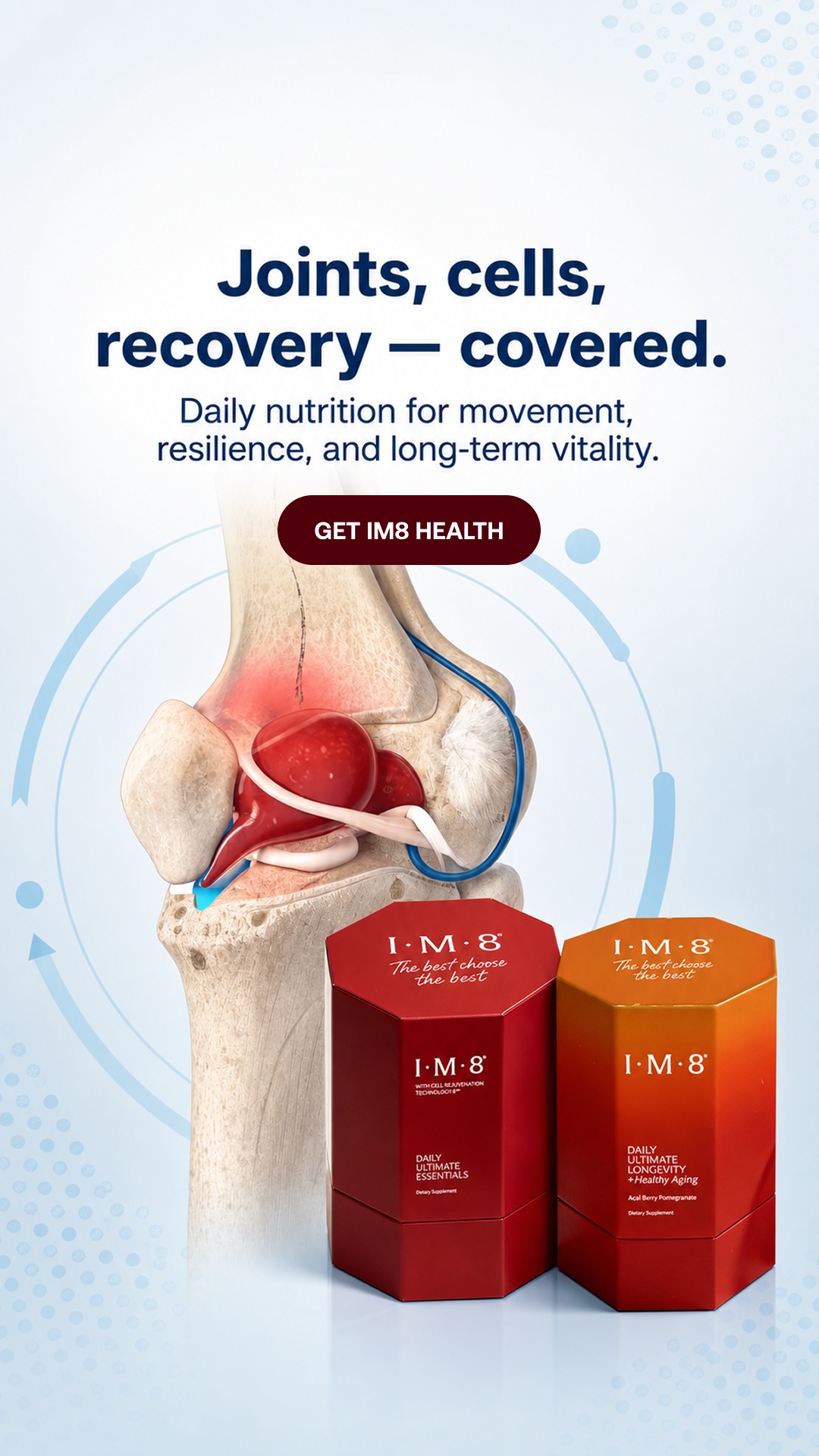 IM8 Health Facebook ad