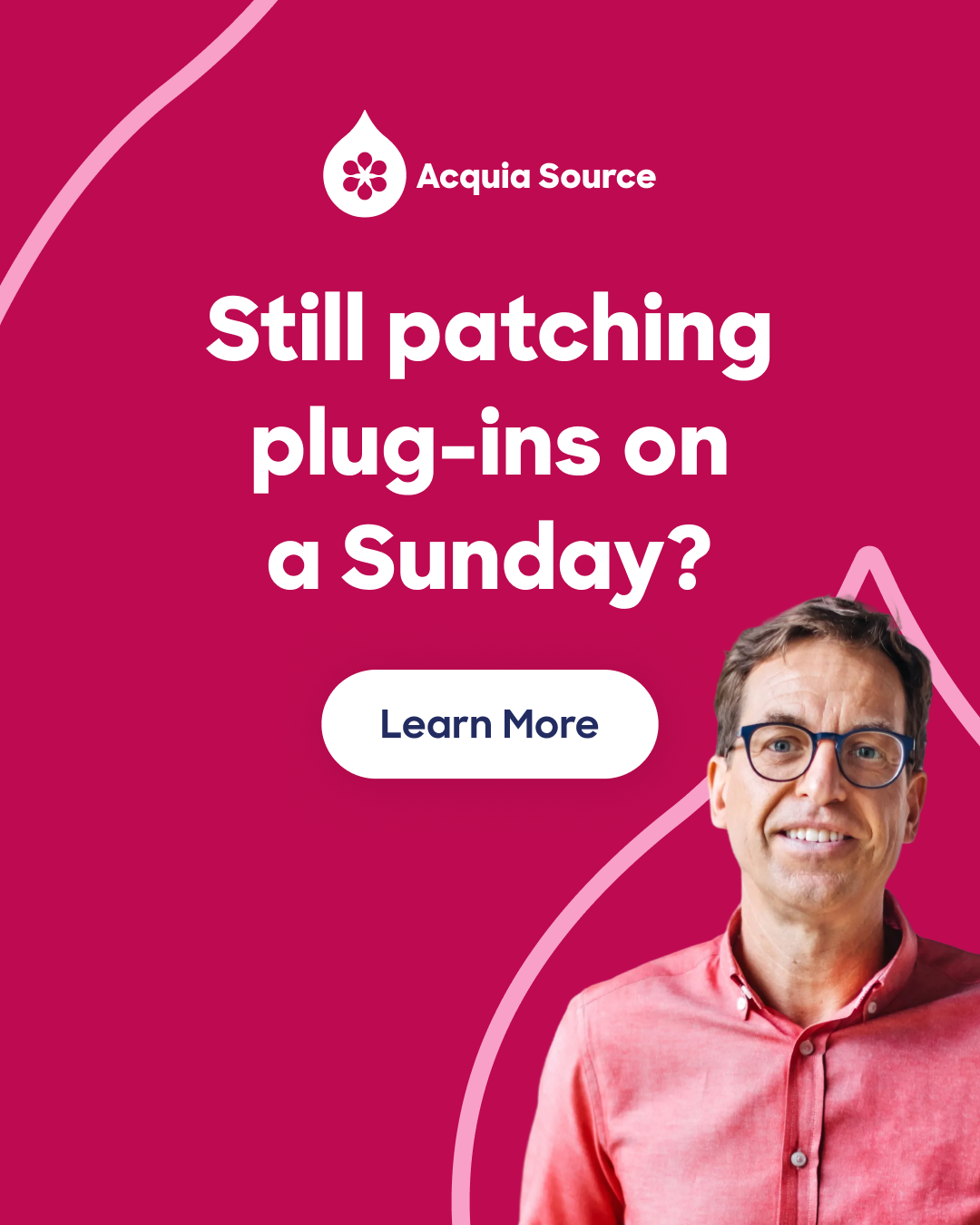 Acquia Facebook ad