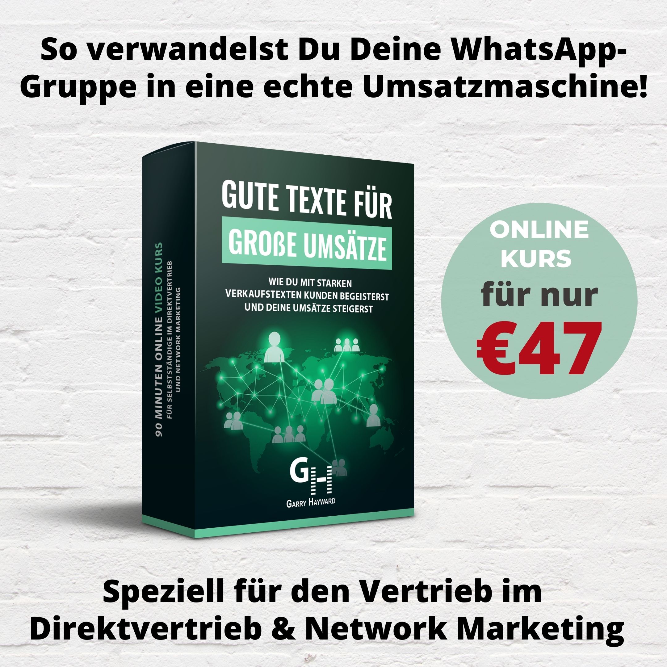 Garry Hayward Facebook ad