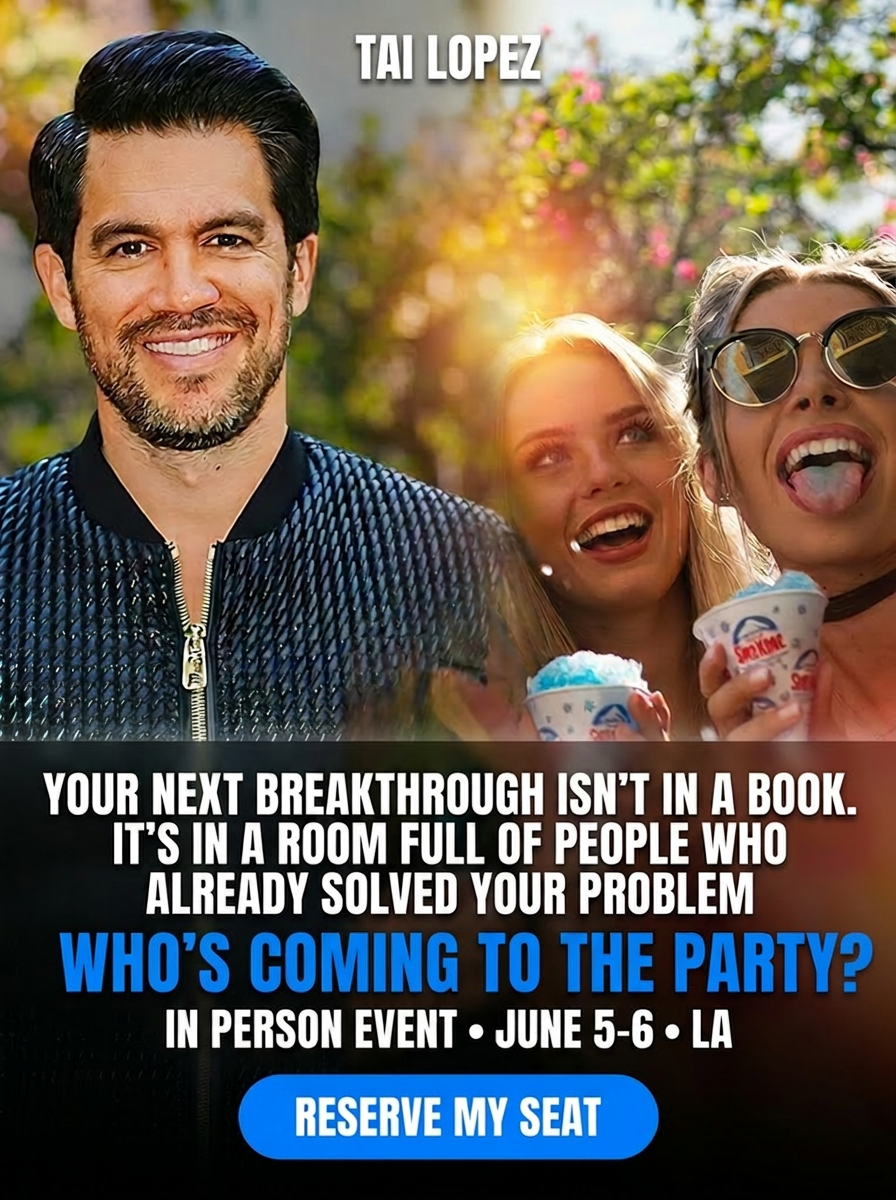Tai Lopez Facebook ad
