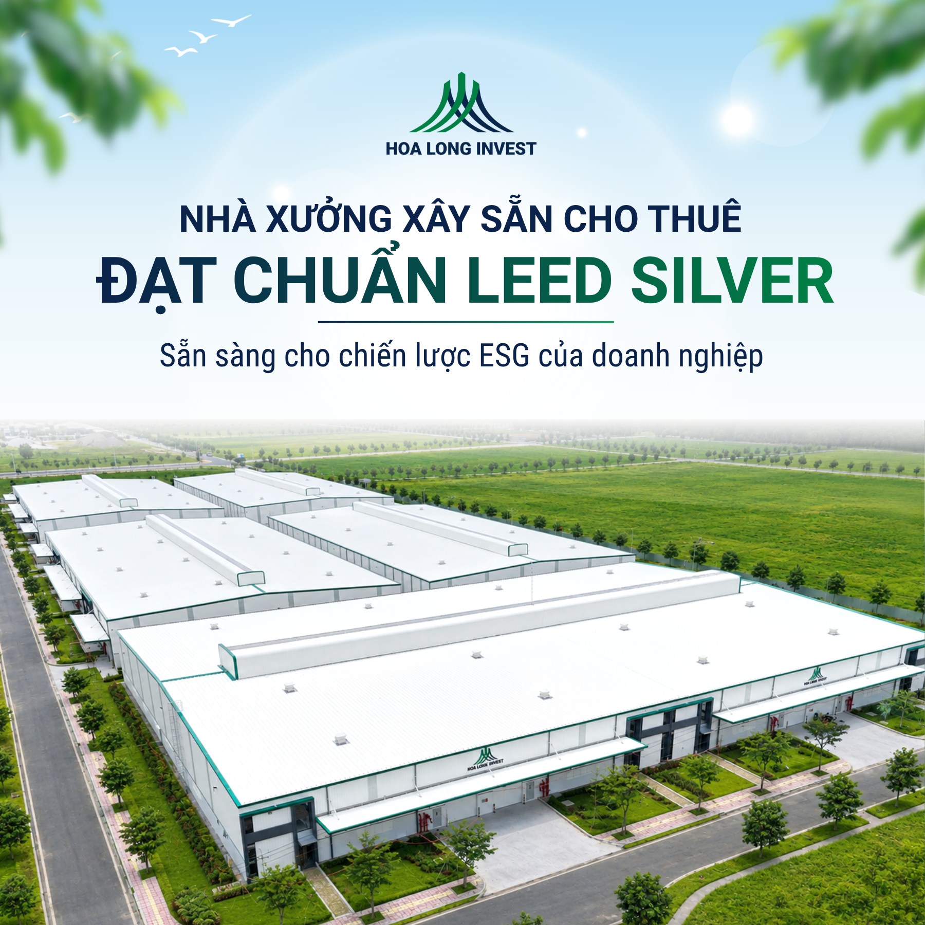 Hoa Long Invest Facebook ad: ESG ĐANG TRỞ THÀNH TIÊU CHUẨN BẮT BUỘC…