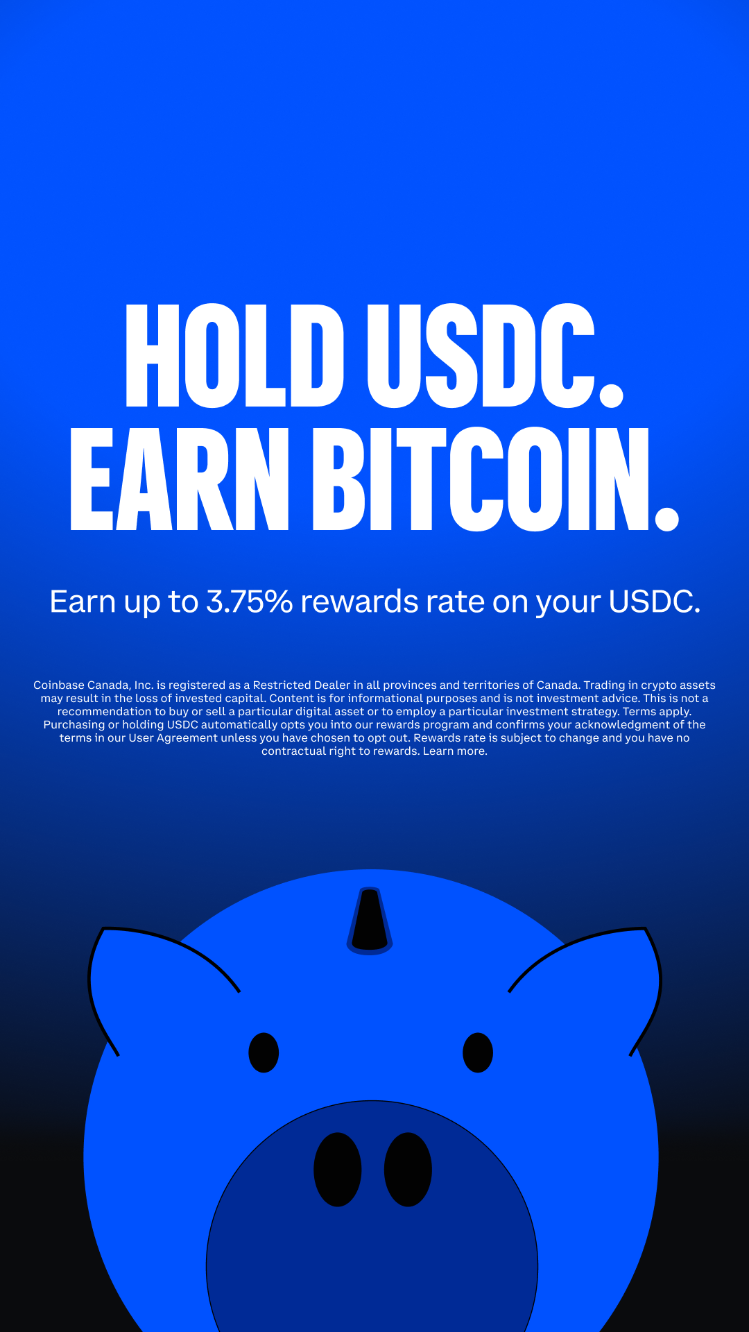 Coinbase Facebook ad