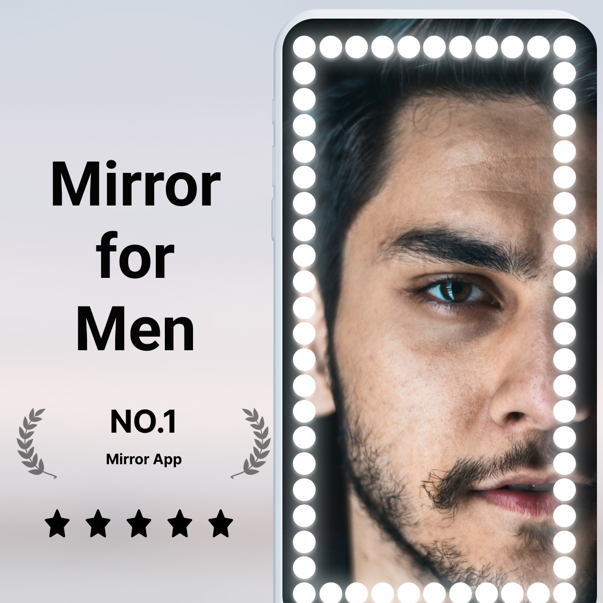 Beauty Mirror Facebook ad: True Mirror: Real-time Selfies
