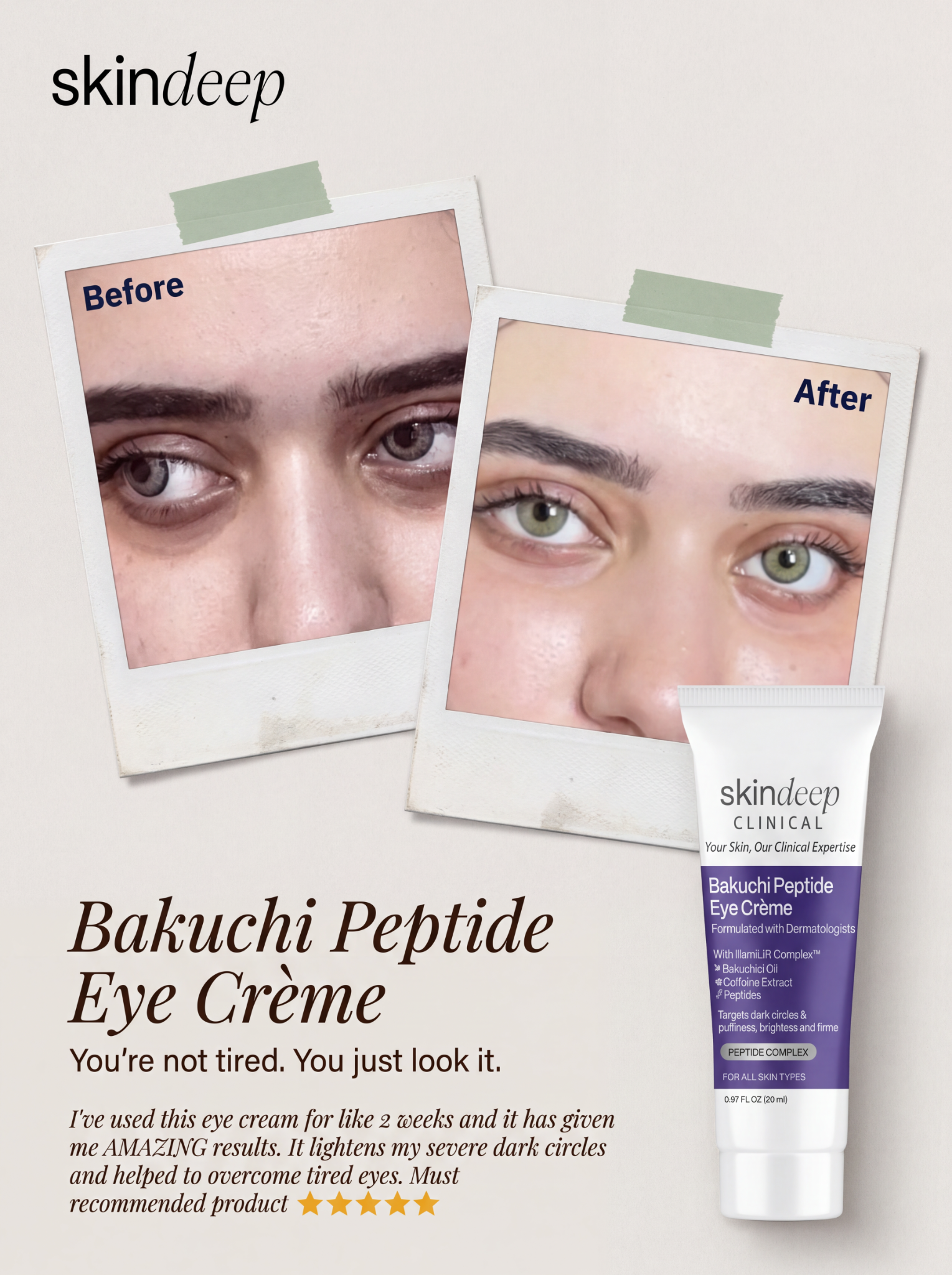 Skin Deep Facebook ad